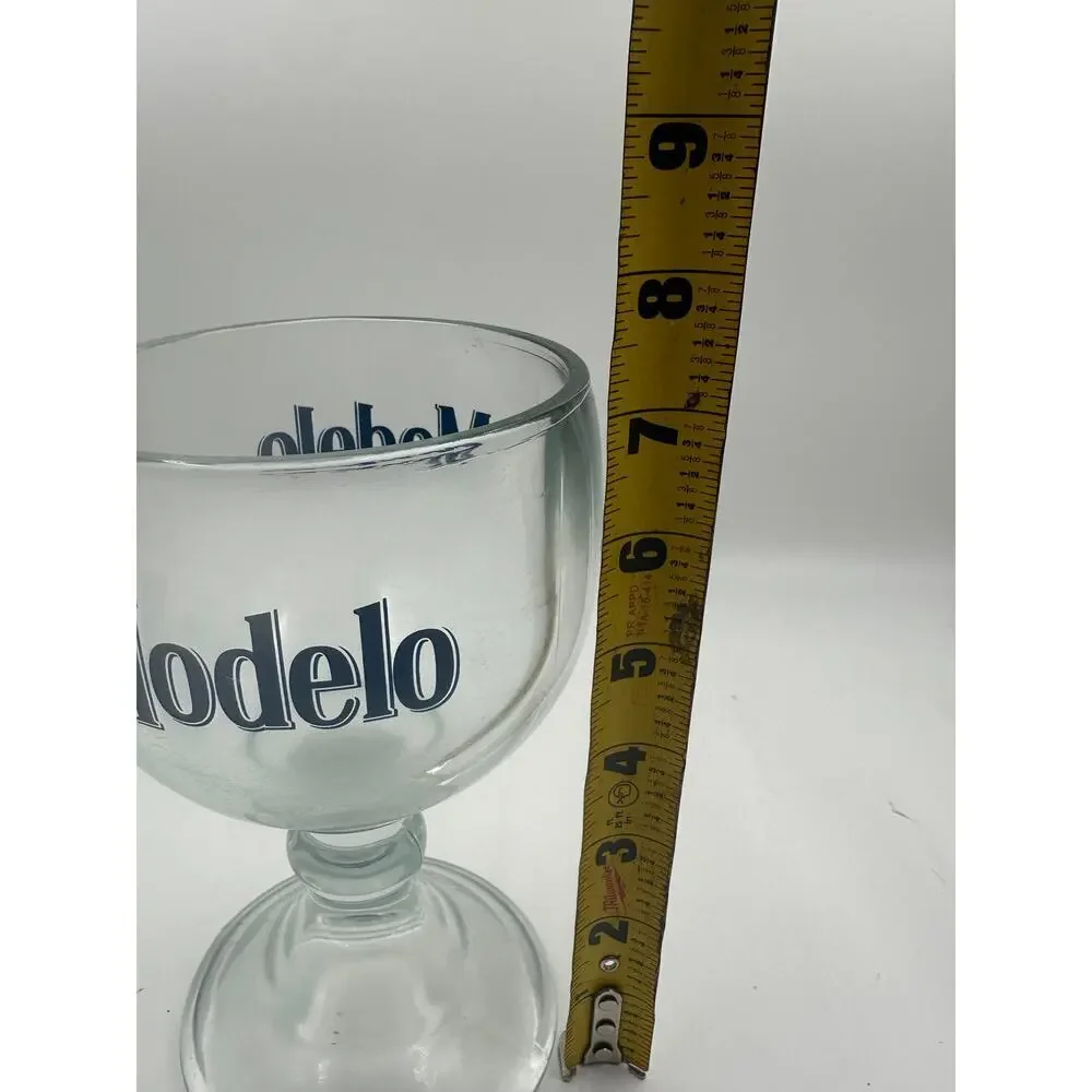 Modelo 16 Oz Schooner Glass Beer Mug NICE